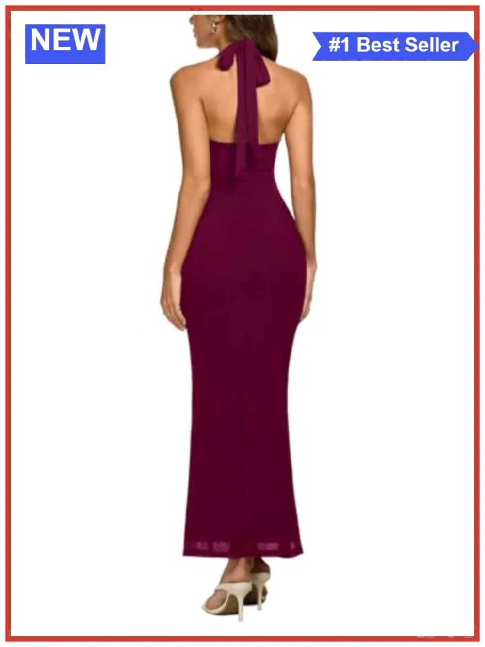 Sleeveless Mesh Sheer Bodycon Maxi Dress